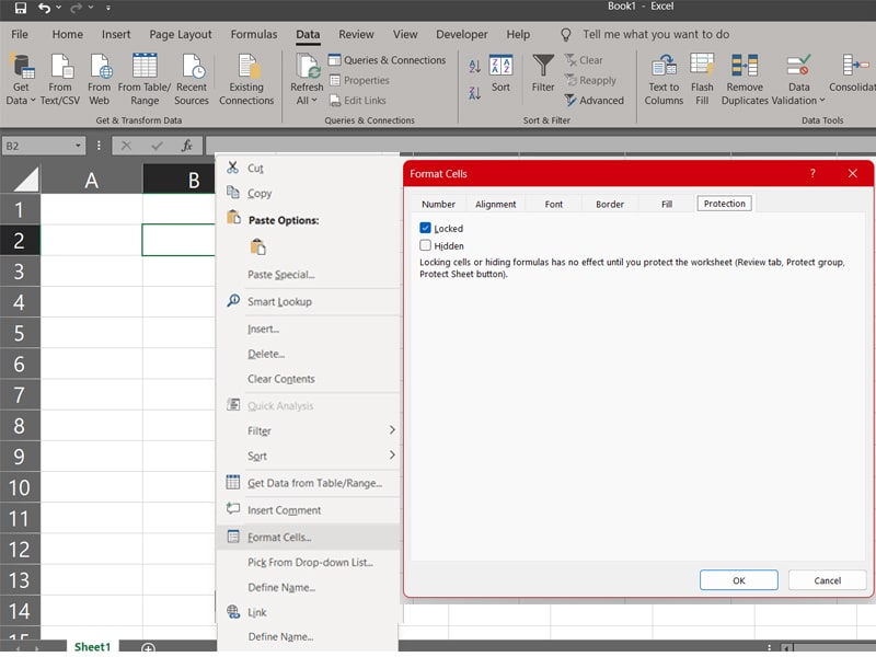 How to Lock Cells in Excel to Protect Data?