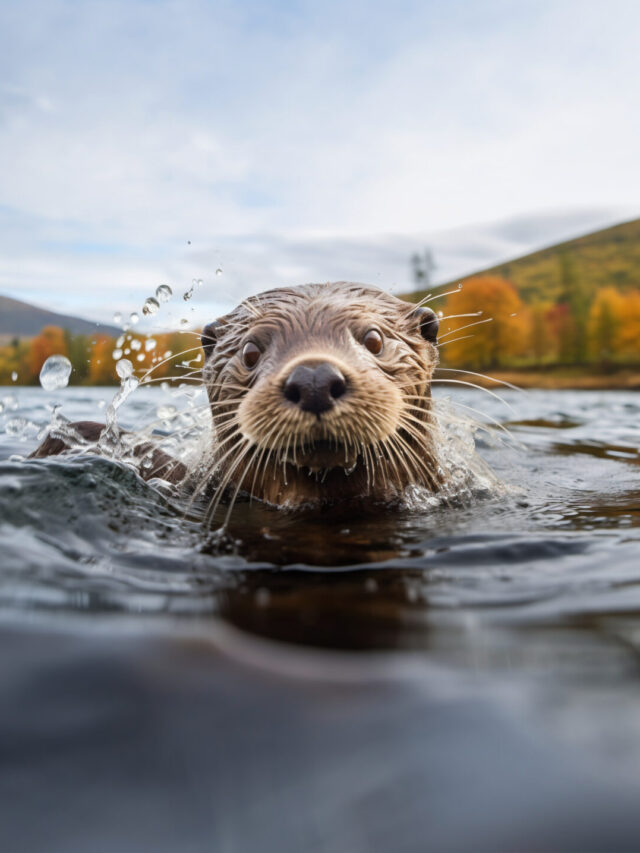 view-wild-otter