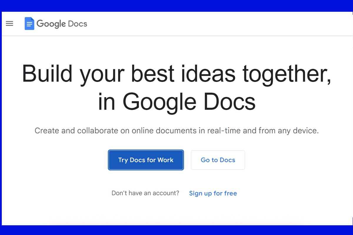 Change Margins in Google Docs